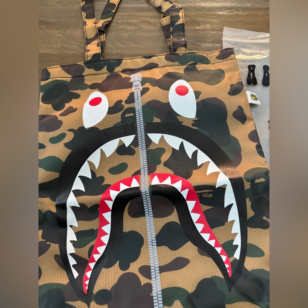 A bathing ape Bape Tote Bag small size - Picture 3 of 4